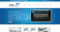 Desktop Screenshot of lm-ambiental.com.br